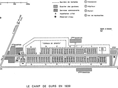 Camp de Gurs | Le Camp de Gurs en 1939 | Gurs (64)