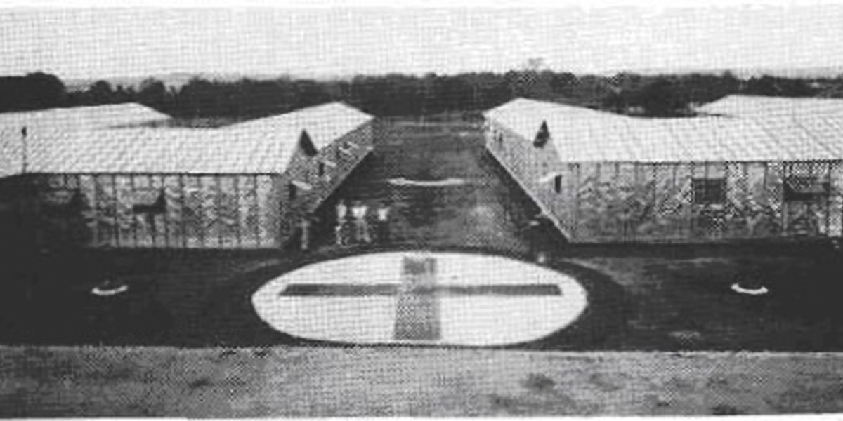 Camp de Gurs | L'hôpital central du camp (juillet 1939) | Gurs (64)