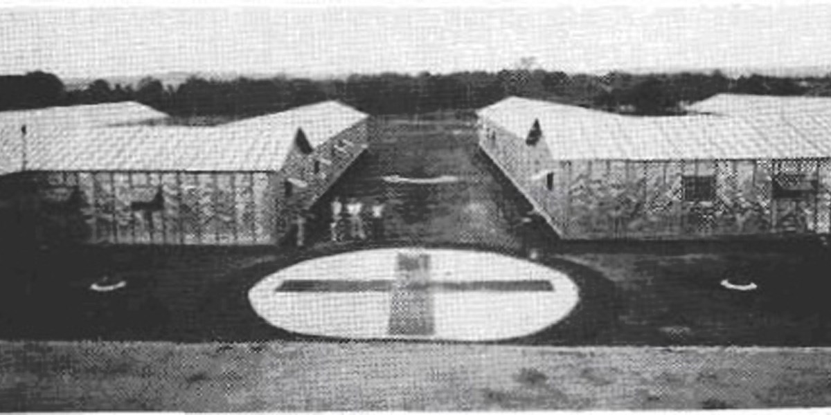 Camp de Gurs | L'hôpital central du camp (juillet 1939) | Gurs (64)